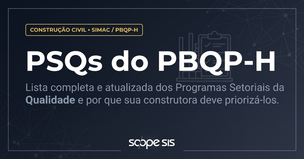 PSQs do PBQP-H: o que são e lista atualizada